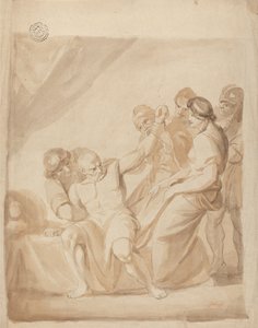 Sansone sopraffatto da George Romney